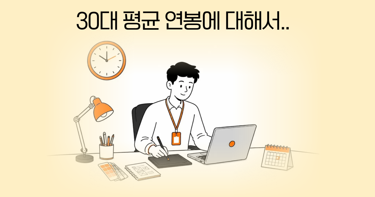 30대 평균 연봉
